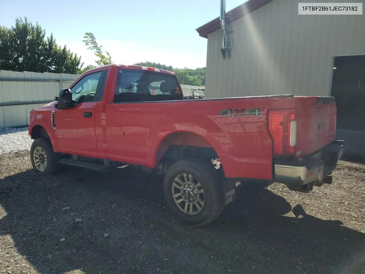 2018 Ford F250 Super Duty VIN: 1FTBF2B61JEC73182 Lot: 62444075