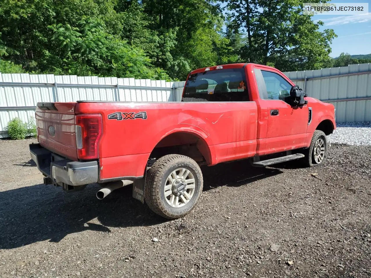 2018 Ford F250 Super Duty VIN: 1FTBF2B61JEC73182 Lot: 62444075