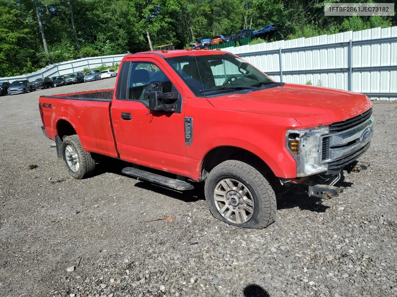 2018 Ford F250 Super Duty VIN: 1FTBF2B61JEC73182 Lot: 62444075