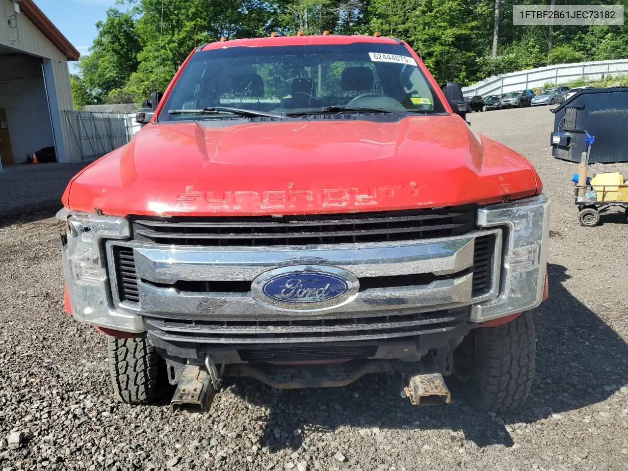 2018 Ford F250 Super Duty VIN: 1FTBF2B61JEC73182 Lot: 62444075