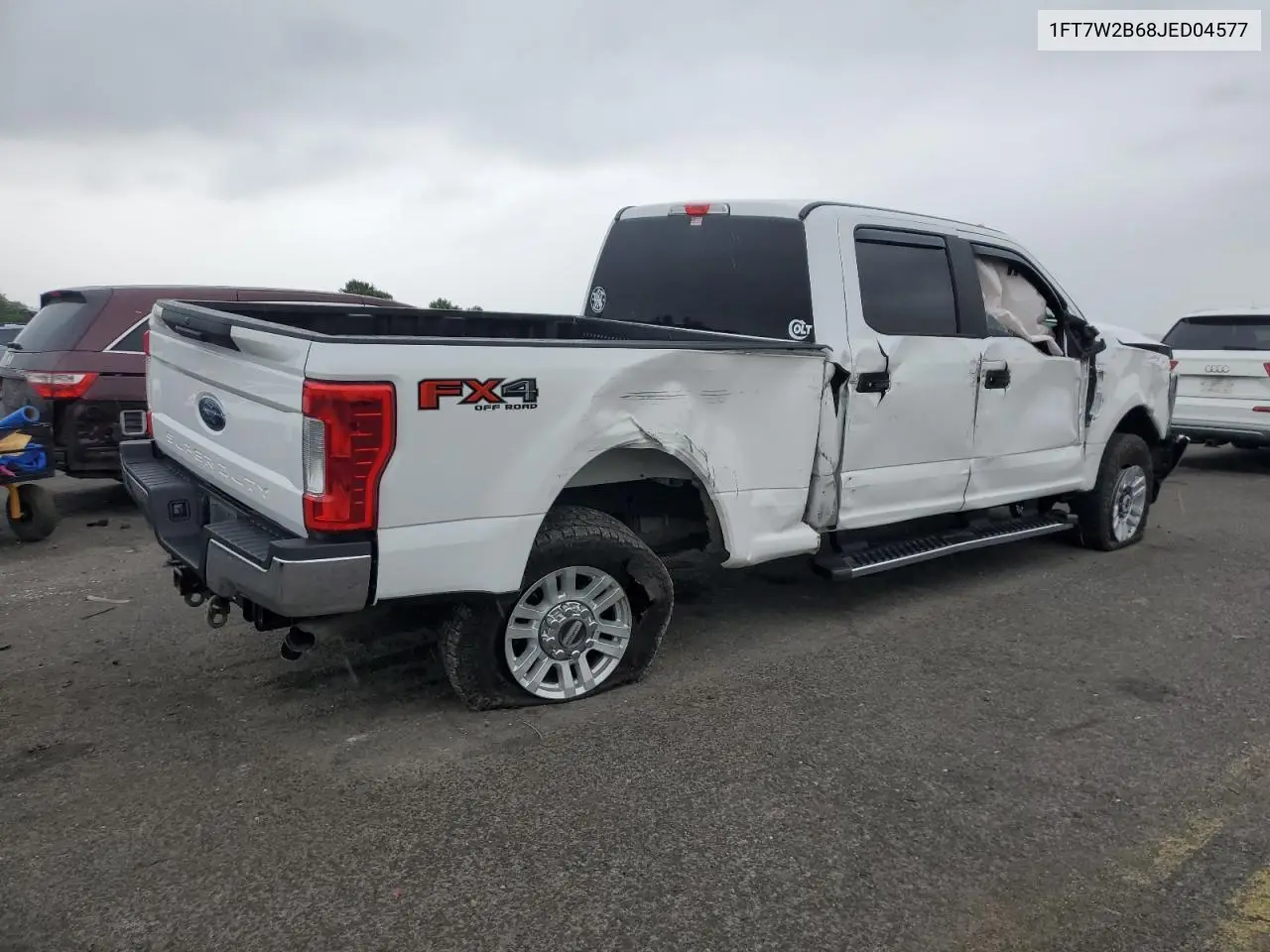 2018 Ford F250 Super Duty VIN: 1FT7W2B68JED04577 Lot: 62562155