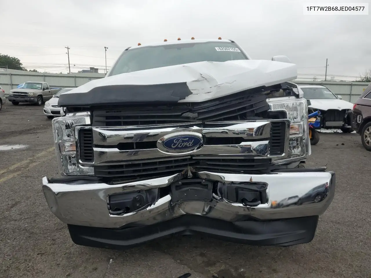 2018 Ford F250 Super Duty VIN: 1FT7W2B68JED04577 Lot: 62562155