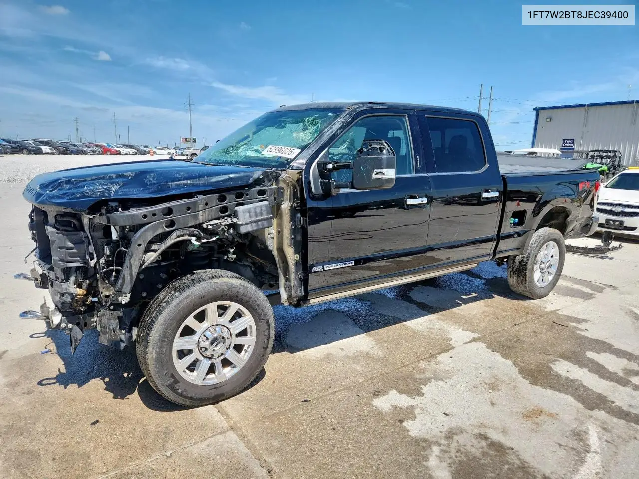 2018 Ford F250 Super Duty VIN: 1FT7W2BT8JEC39400 Lot: 62996025