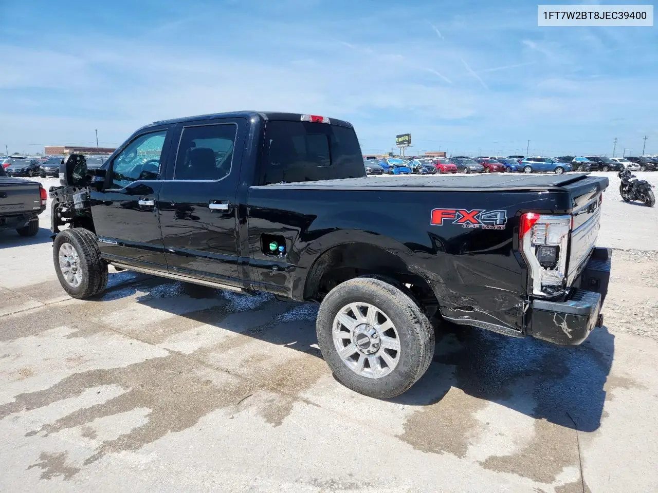 2018 Ford F250 Super Duty VIN: 1FT7W2BT8JEC39400 Lot: 62996025