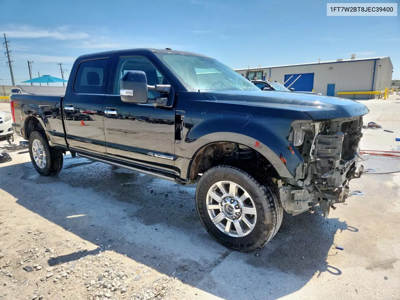 2018 Ford F250 Super Duty VIN: 1FT7W2BT8JEC39400 Lot: 62996025