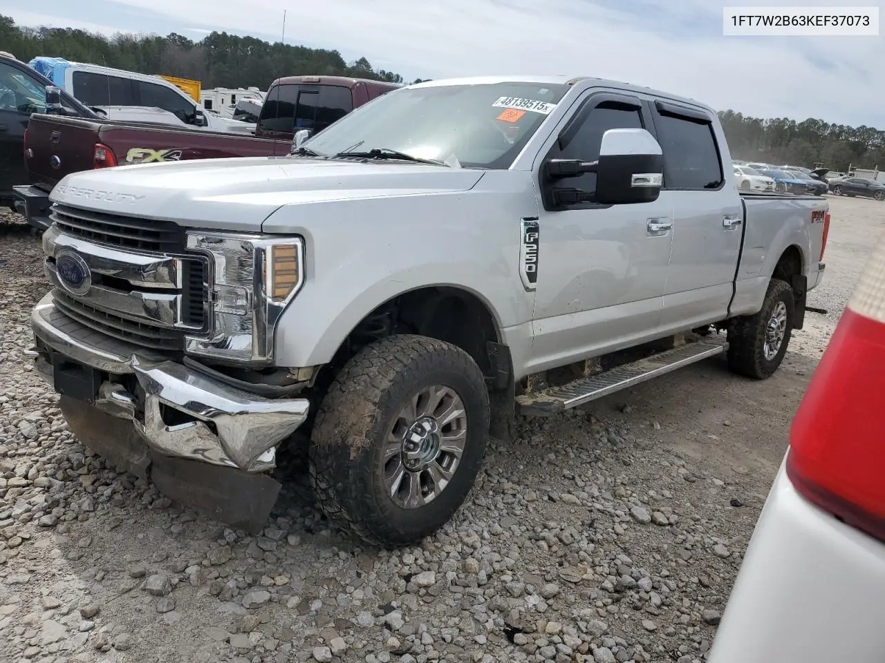 2019 Ford F250 Super Duty VIN: 1FT7W2B63KEF37073 Lot: 48139515