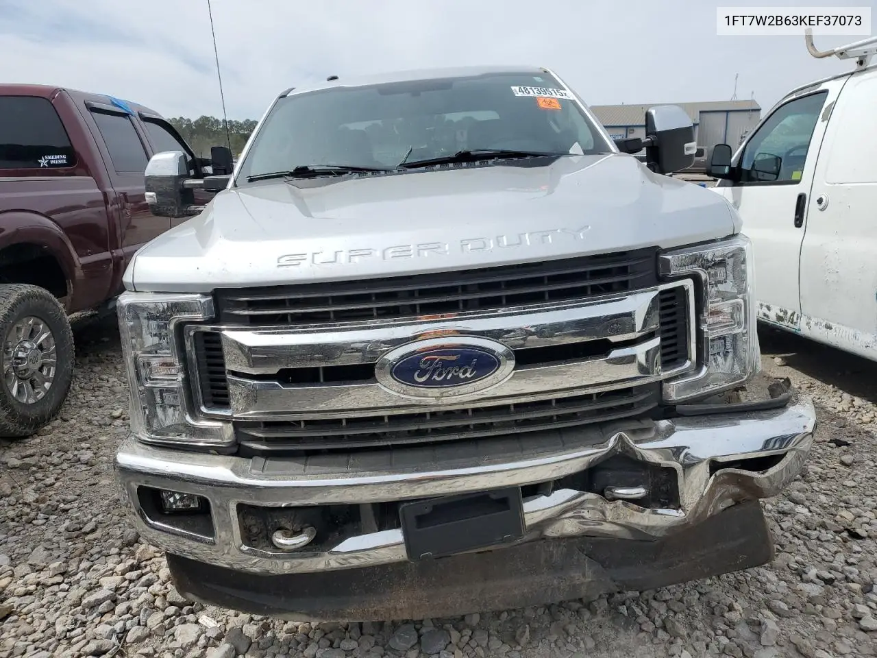 2019 Ford F250 Super Duty VIN: 1FT7W2B63KEF37073 Lot: 48139515