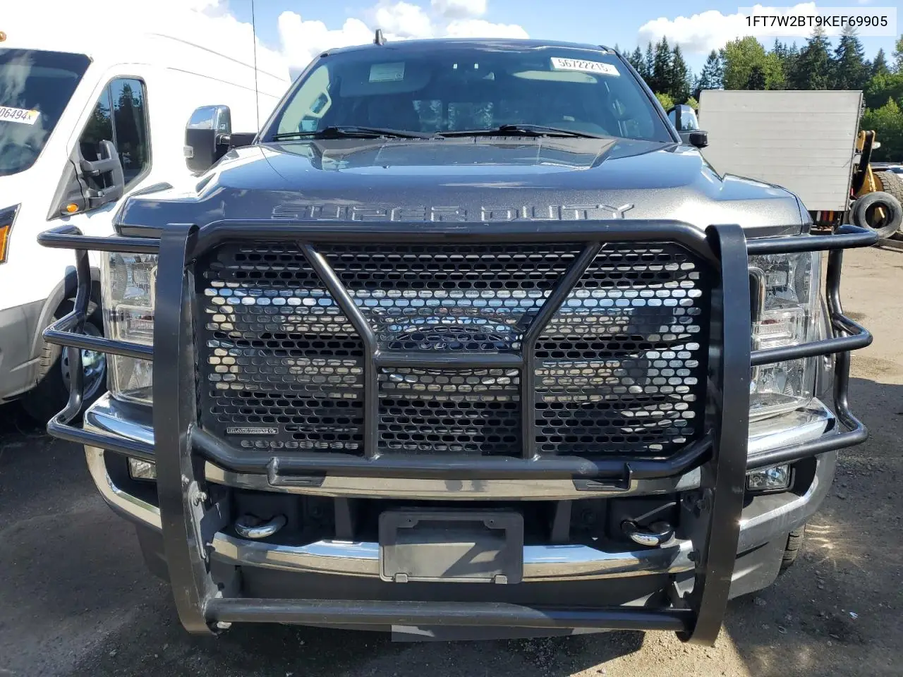 2019 Ford F250 Super Duty VIN: 1FT7W2BT9KEF69905 Lot: 56722215