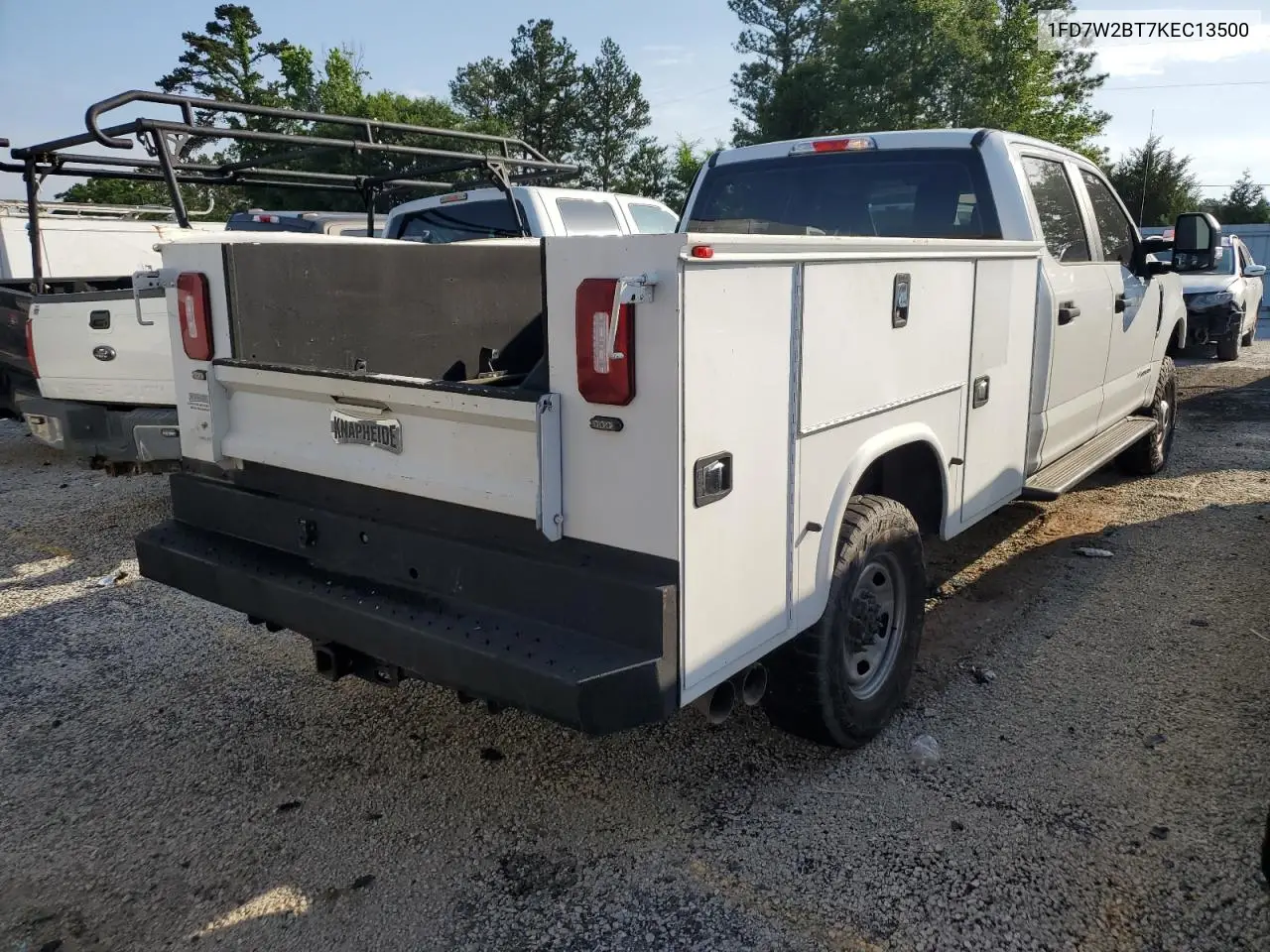 2019 Ford F250 Super Duty VIN: 1FD7W2BT7KEC13500 Lot: 57497805
