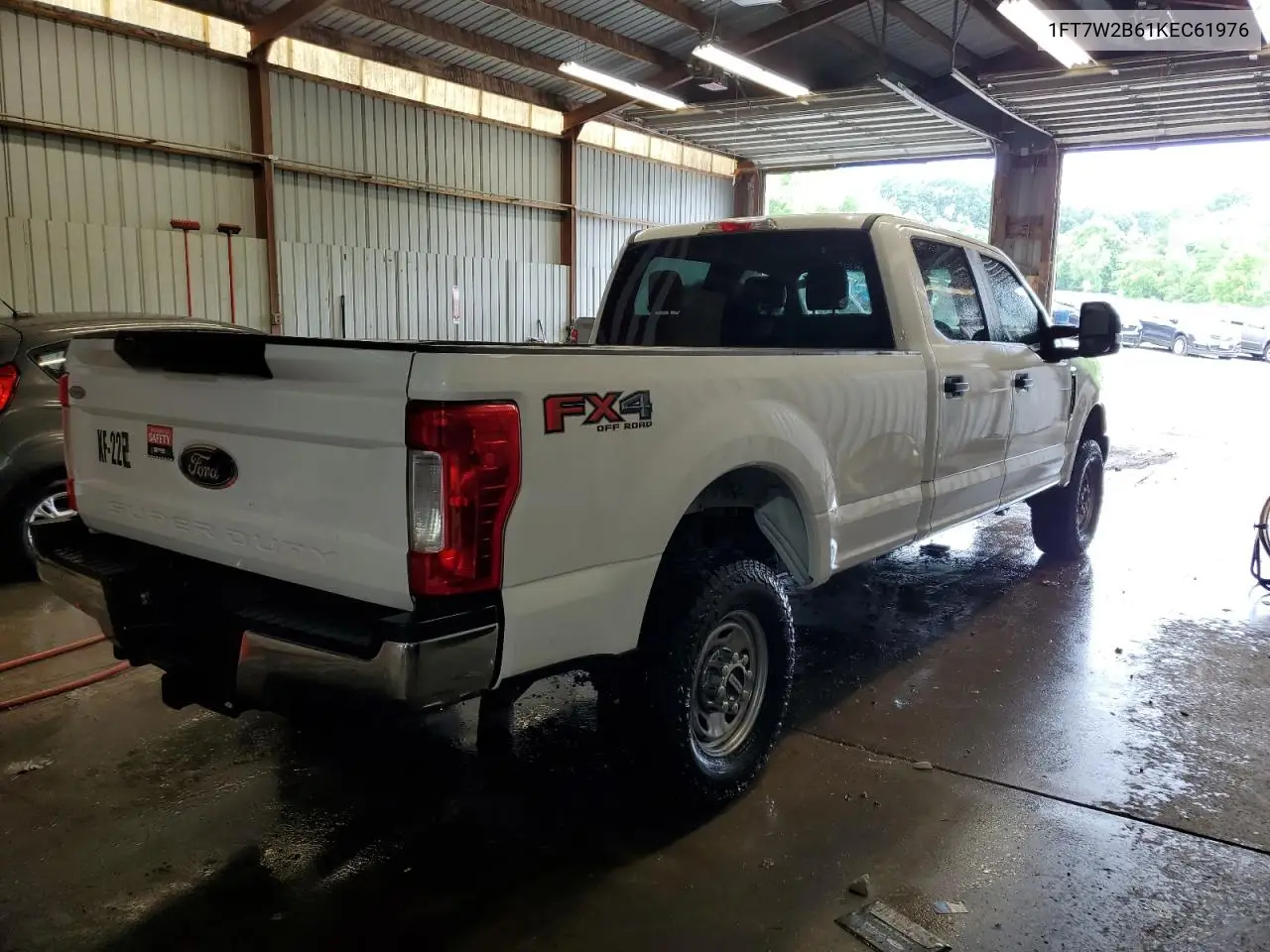2019 Ford F250 Super Duty VIN: 1FT7W2B61KEC61976 Lot: 61157875