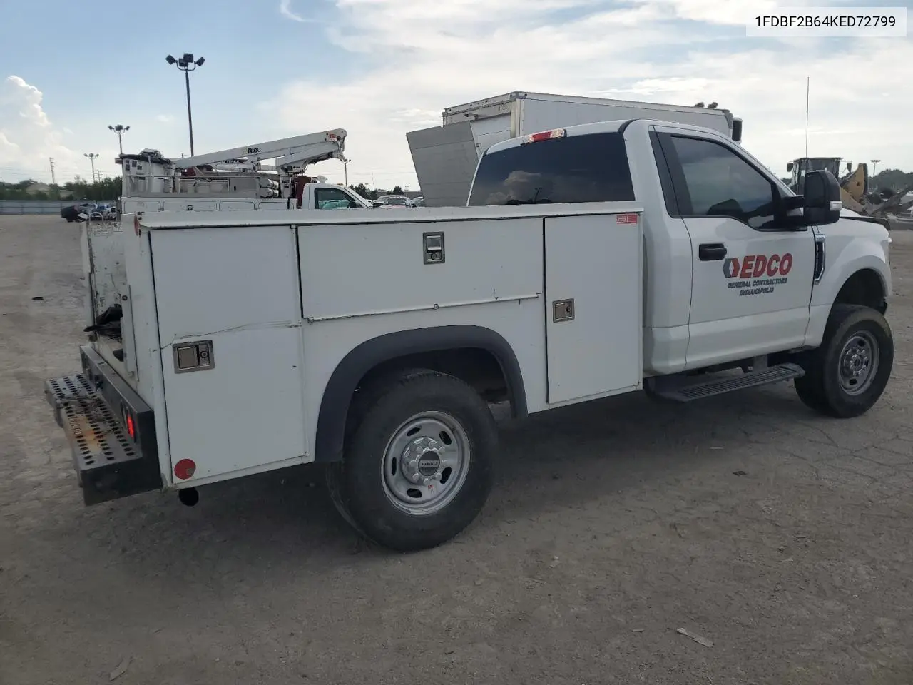 2019 Ford F250 Super Duty VIN: 1FDBF2B64KED72799 Lot: 62467445