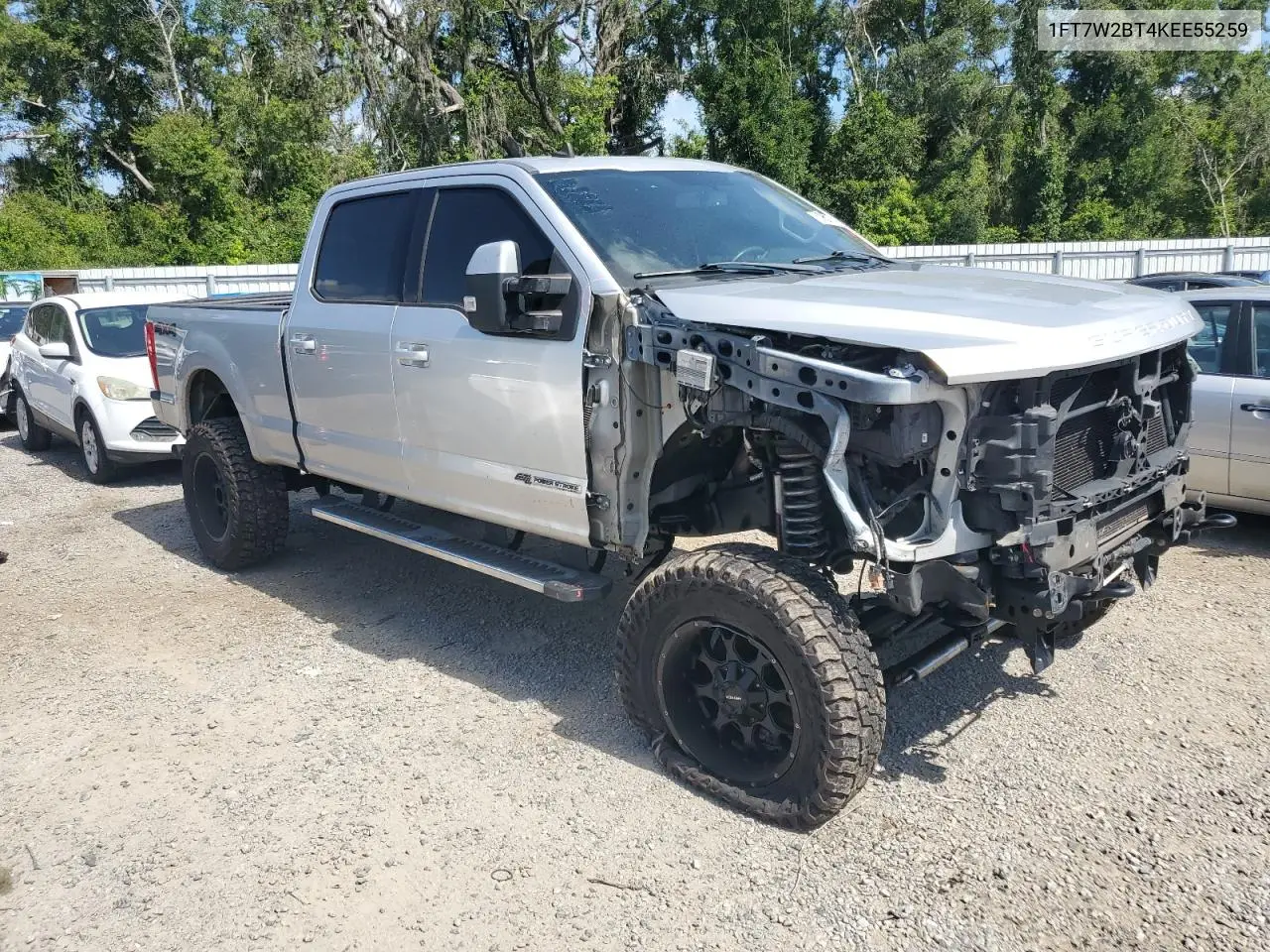 2019 Ford F250 Super Duty VIN: 1FT7W2BT4KEE55259 Lot: 62821935