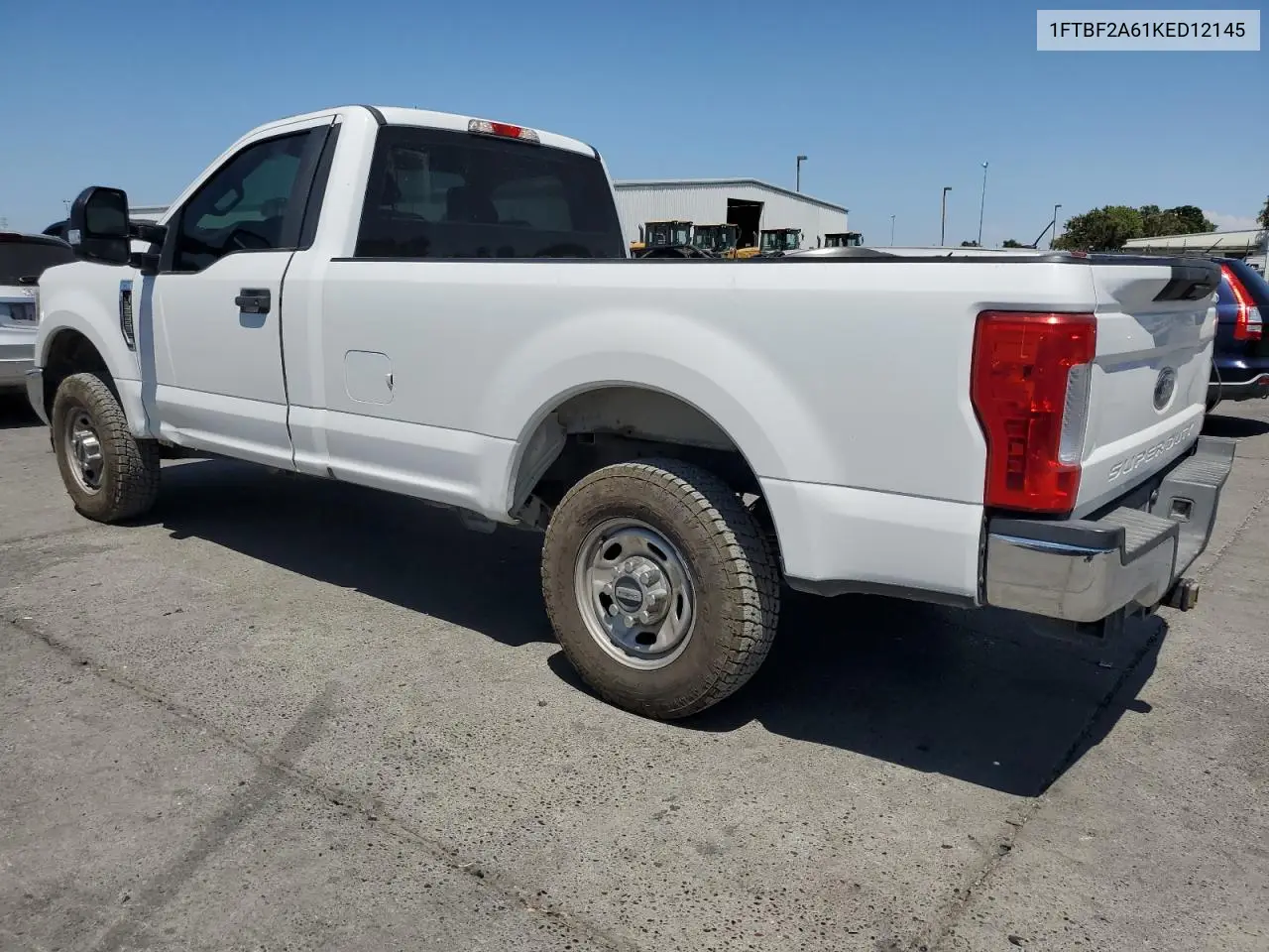 2019 Ford F250 Super Duty VIN: 1FTBF2A61KED12145 Lot: 63007095