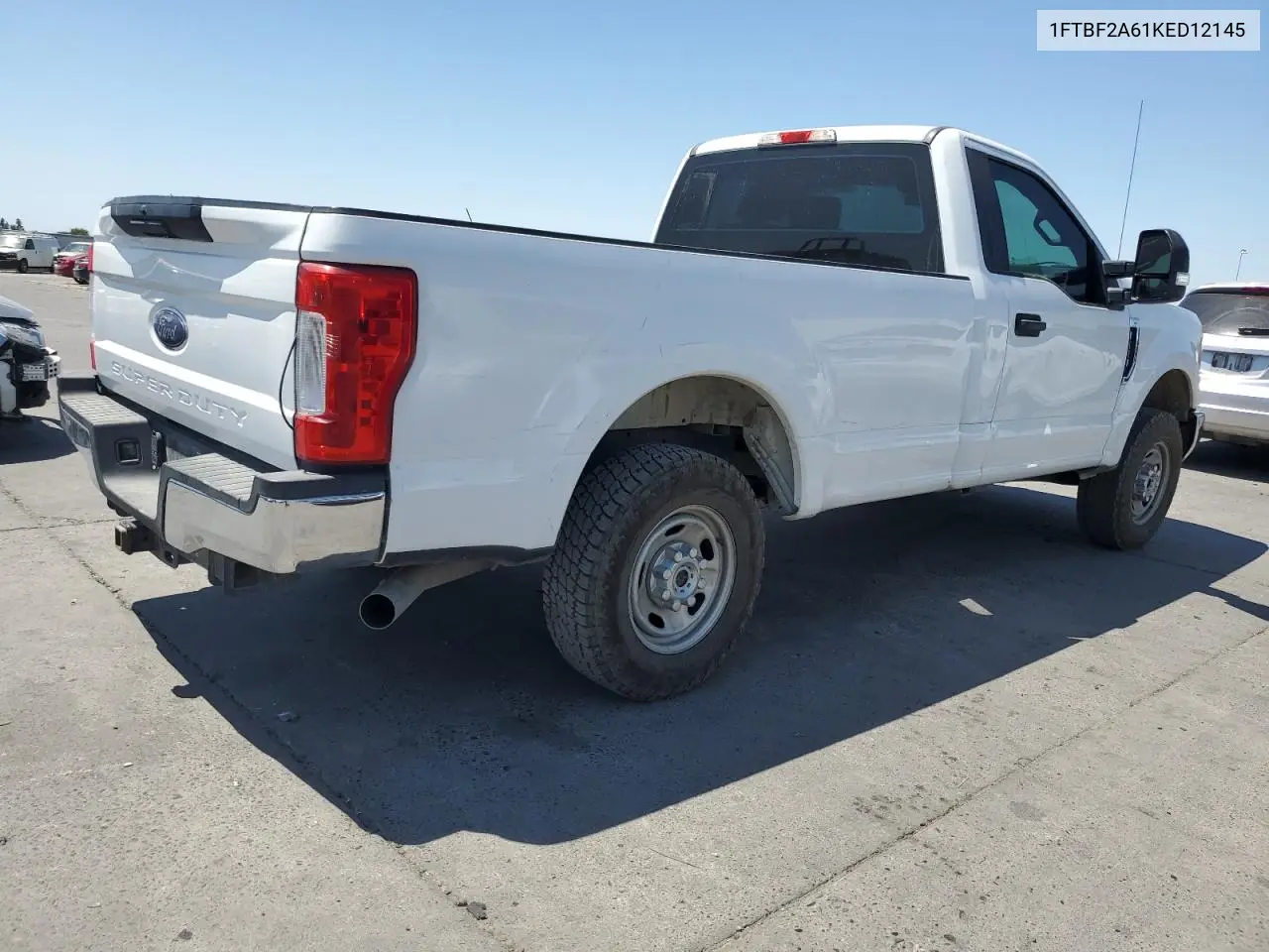 2019 Ford F250 Super Duty VIN: 1FTBF2A61KED12145 Lot: 63007095