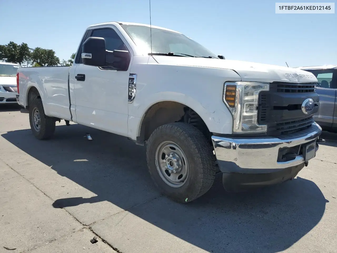 2019 Ford F250 Super Duty VIN: 1FTBF2A61KED12145 Lot: 63007095