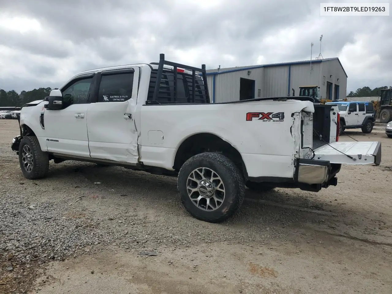 2020 Ford F250 Super Duty VIN: 1FT8W2BT9LED19263 Lot: 41494423