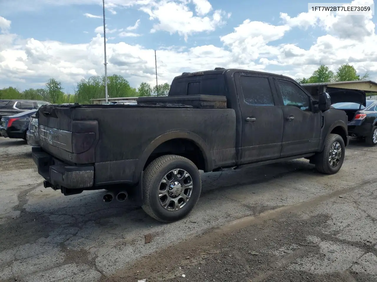 2020 Ford F250 Super Duty VIN: 1FT7W2BT7LEE73059 Lot: 56122655
