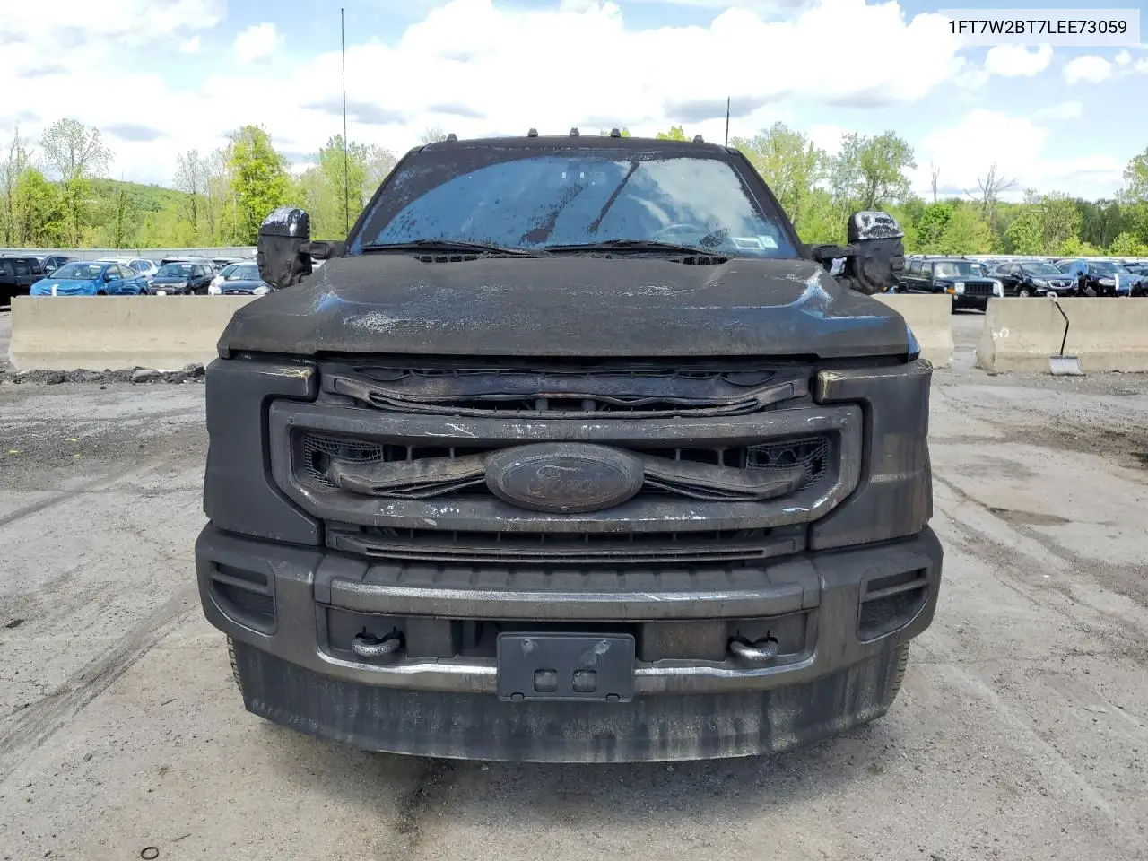 2020 Ford F250 Super Duty VIN: 1FT7W2BT7LEE73059 Lot: 56122655