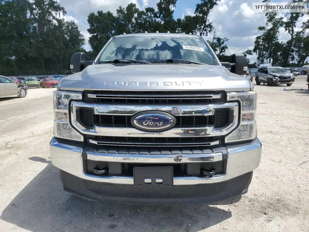 2020 Ford F250 Super Duty VIN: 1FT7W2BTXLEE66199 Lot: 62668705