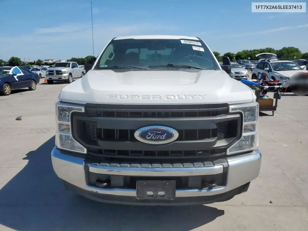2020 Ford F250 Super Duty VIN: 1FT7X2A65LEE37413 Lot: 62965315