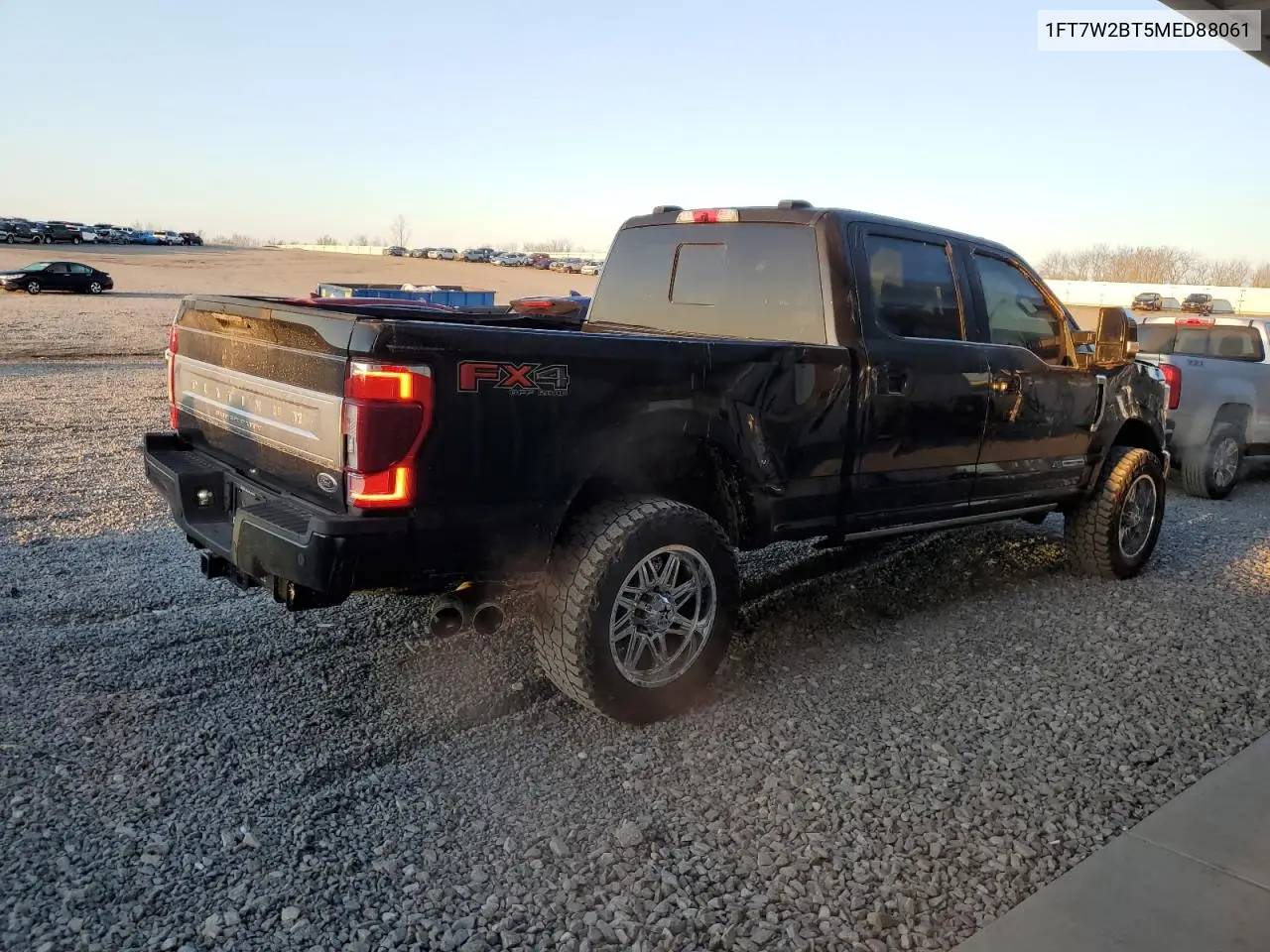 2021 Ford F250 Super Duty VIN: 1FT7W2BT5MED88061 Lot: 50187105