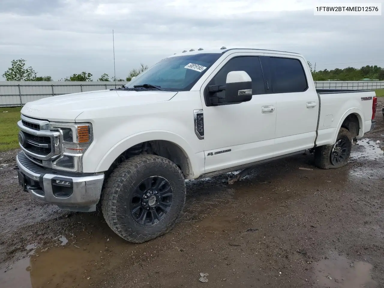 2021 Ford F250 Super Duty VIN: 1FT8W2BT4MED12576 Lot: 50819165