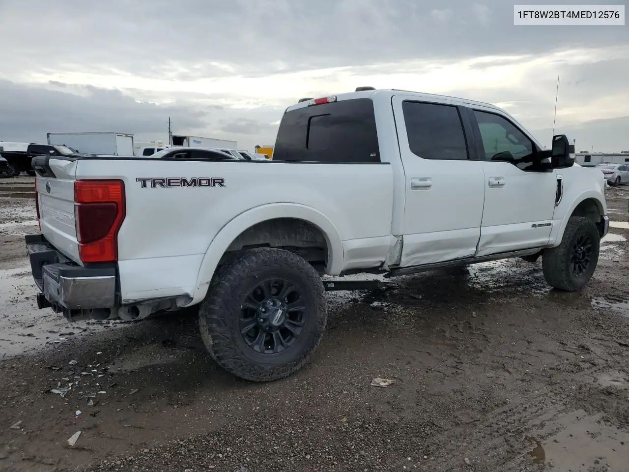 2021 Ford F250 Super Duty VIN: 1FT8W2BT4MED12576 Lot: 50819165