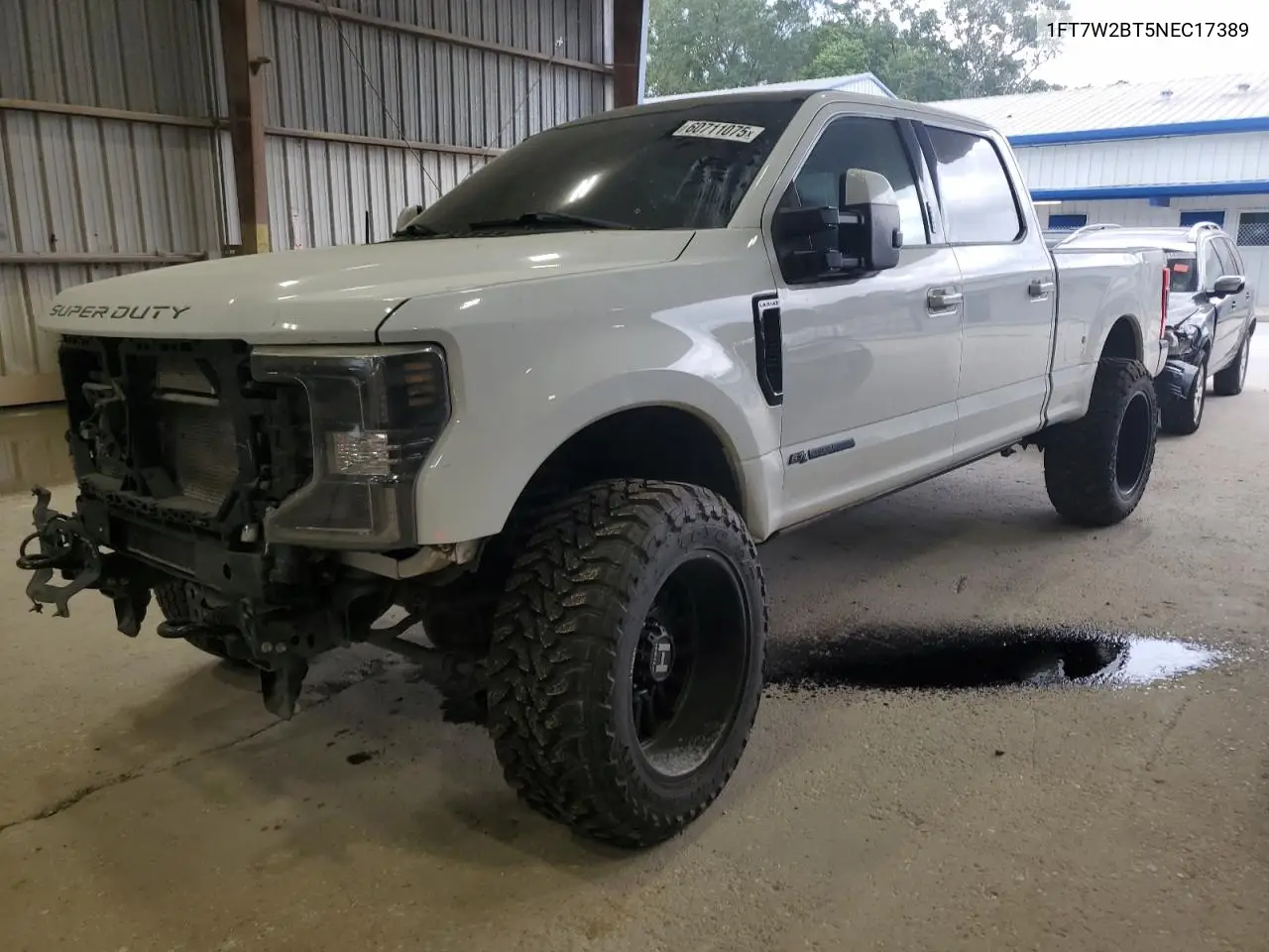 2022 Ford F250 Super Duty VIN: 1FT7W2BT5NEC17389 Lot: 60711075