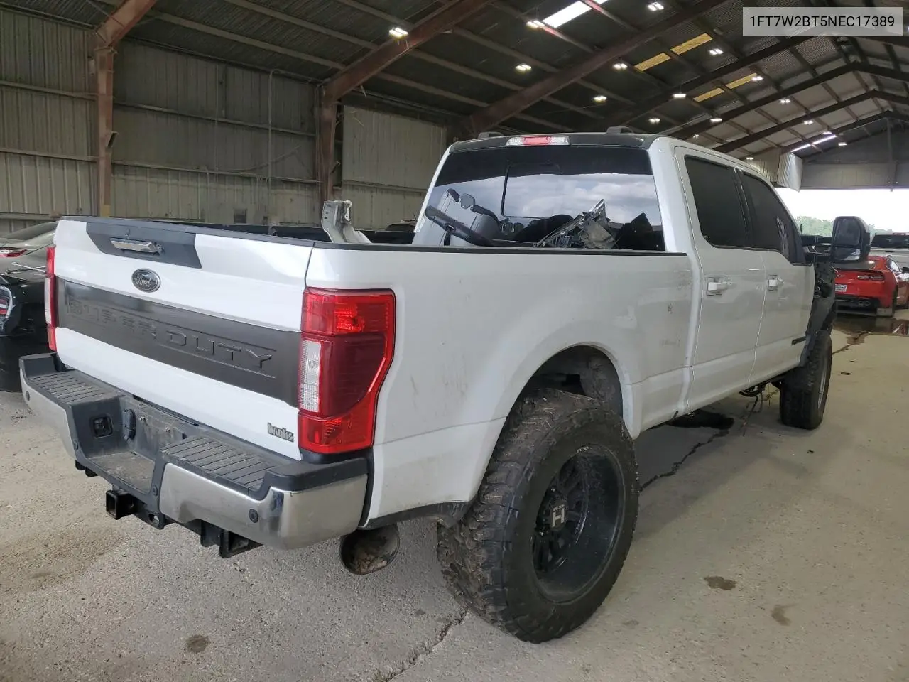 2022 Ford F250 Super Duty VIN: 1FT7W2BT5NEC17389 Lot: 60711075