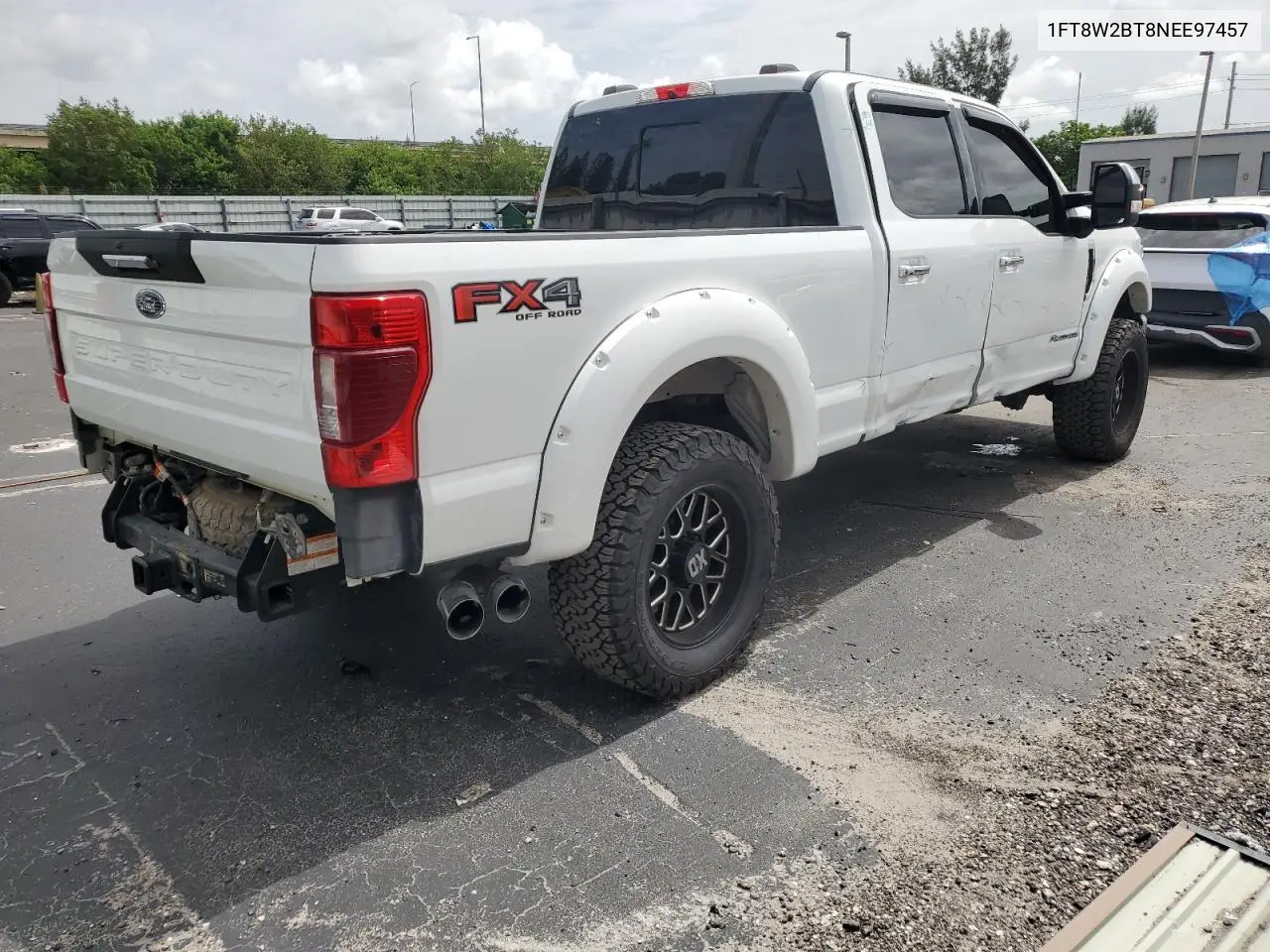 2022 Ford F250 Super Duty VIN: 1FT8W2BT8NEE97457 Lot: 62148045