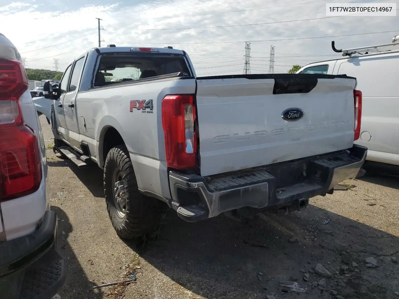 2023 Ford F250 Super Duty VIN: 1FT7W2BT0PEC14967 Lot: 58661045