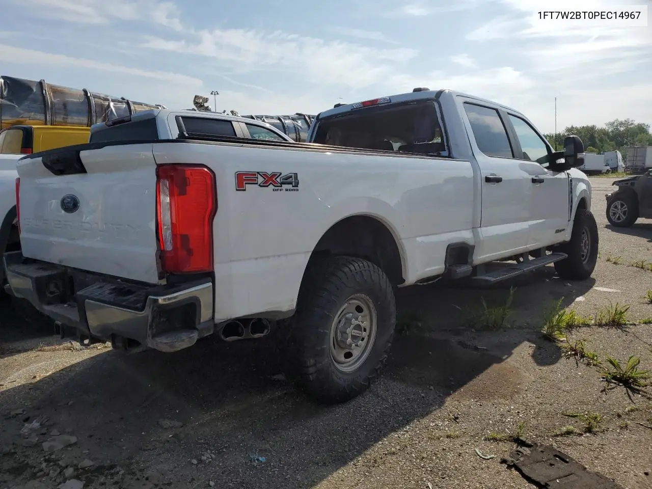 2023 Ford F250 Super Duty VIN: 1FT7W2BT0PEC14967 Lot: 58661045