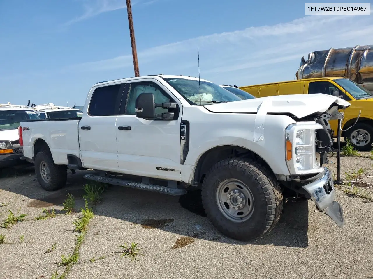 2023 Ford F250 Super Duty VIN: 1FT7W2BT0PEC14967 Lot: 58661045