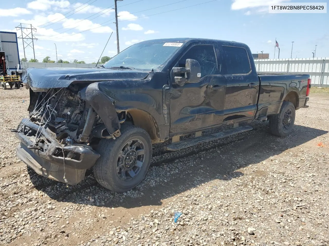 2023 Ford F250 Super Duty VIN: 1FT8W2BN8PEC58429 Lot: 61248865