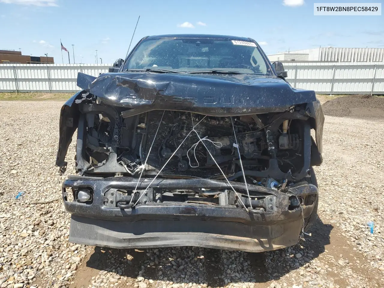 2023 Ford F250 Super Duty VIN: 1FT8W2BN8PEC58429 Lot: 61248865