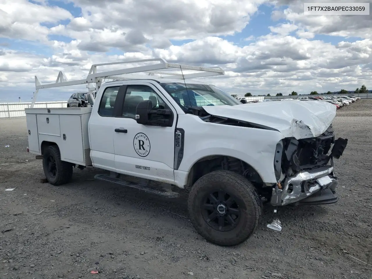 2023 Ford F250 Super Duty VIN: 1FT7X2BA0PEC33059 Lot: 62760105