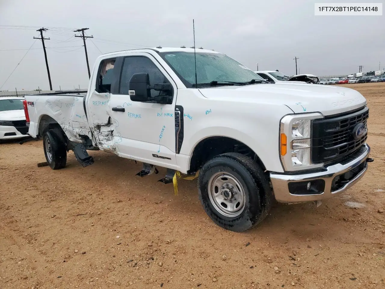 2023 Ford F250 Super Duty VIN: 1FT7X2BT1PEC14148 Lot: 62946745