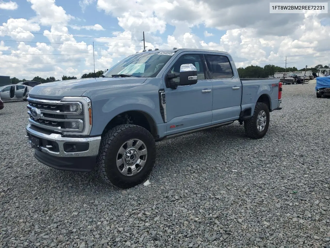 2024 Ford F250 Super Duty VIN: 1FT8W2BM2REE72231 Lot: 62948345