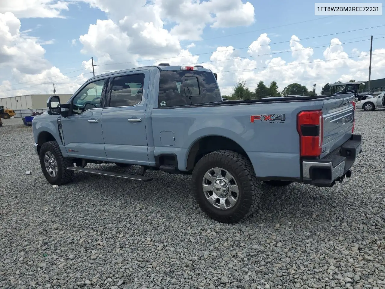 2024 Ford F250 Super Duty VIN: 1FT8W2BM2REE72231 Lot: 62948345