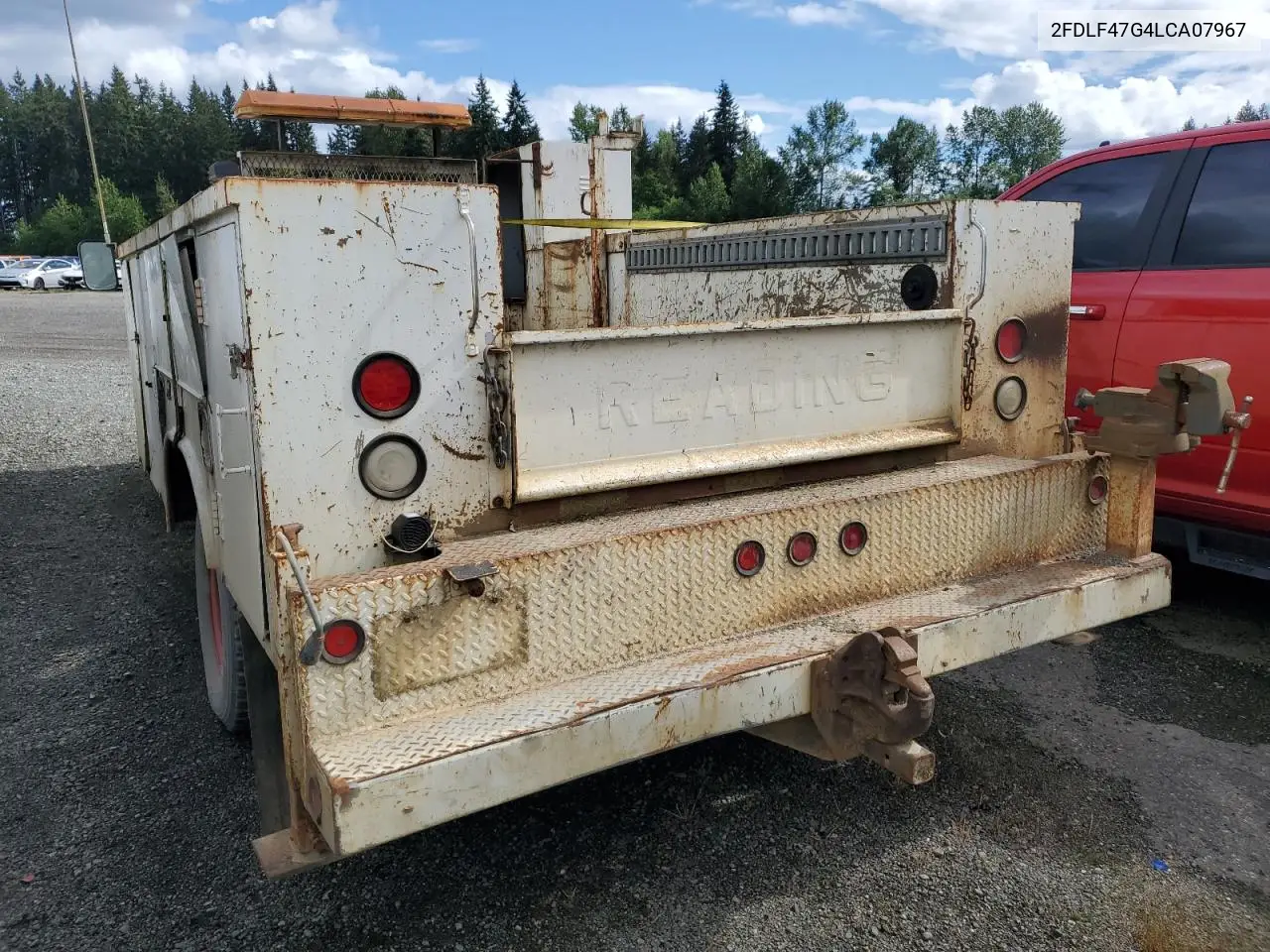 1990 Ford F Super Duty VIN: 2FDLF47G4LCA07967 Lot: 56703595
