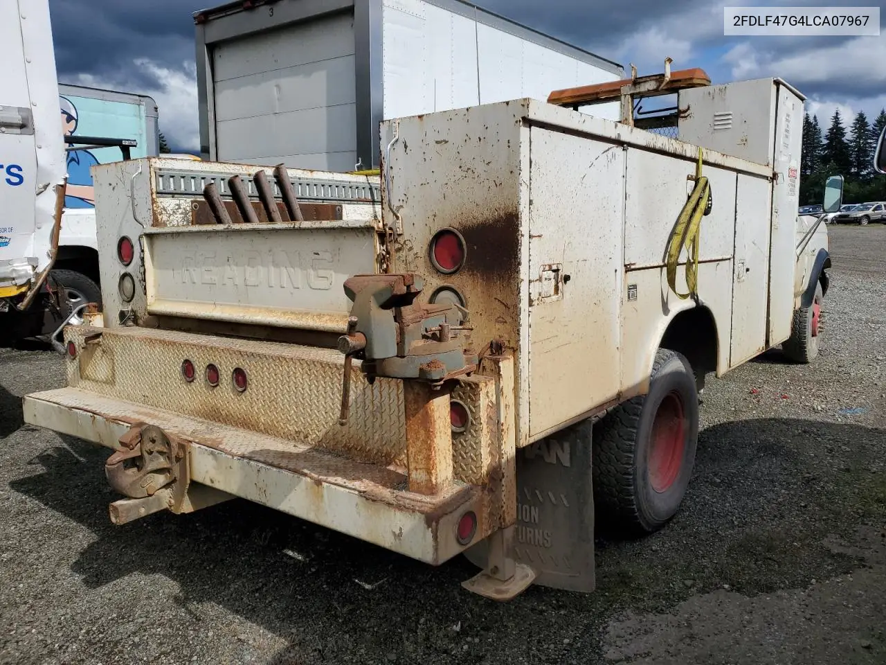 1990 Ford F Super Duty VIN: 2FDLF47G4LCA07967 Lot: 56703595