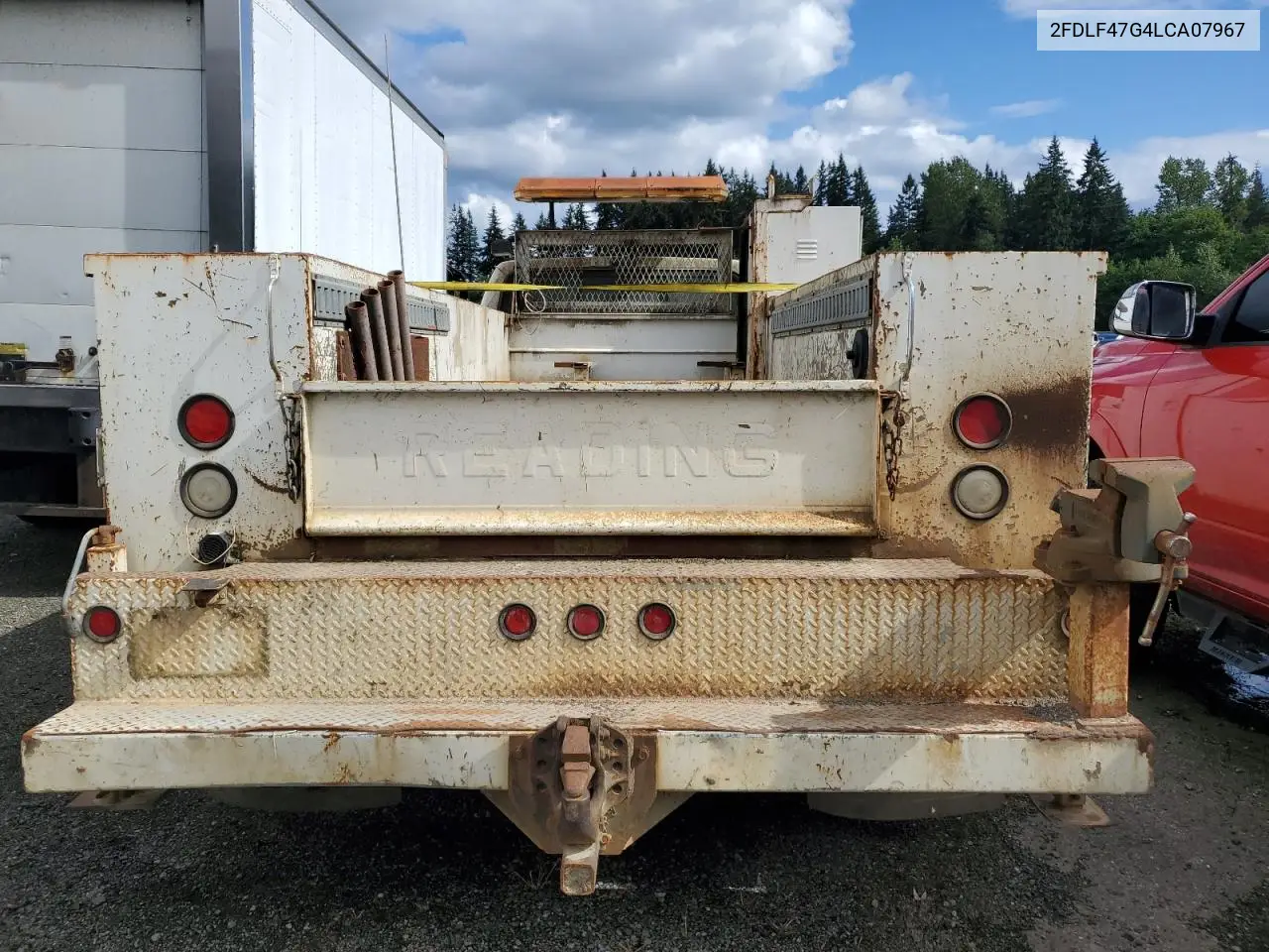 1990 Ford F Super Duty VIN: 2FDLF47G4LCA07967 Lot: 56703595
