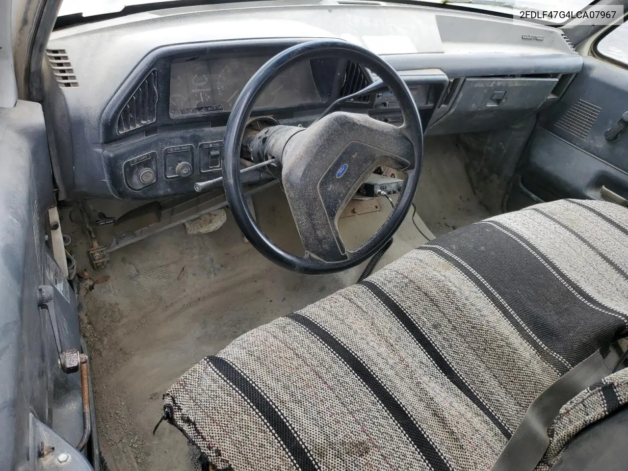 1990 Ford F Super Duty VIN: 2FDLF47G4LCA07967 Lot: 56703595