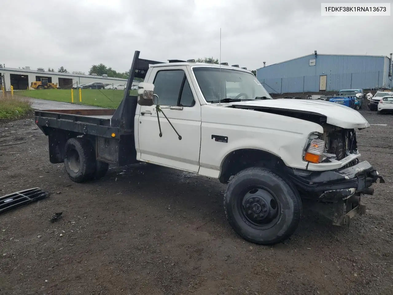 1994 Ford F350 VIN: 1FDKF38K1RNA13673 Lot: 56665075