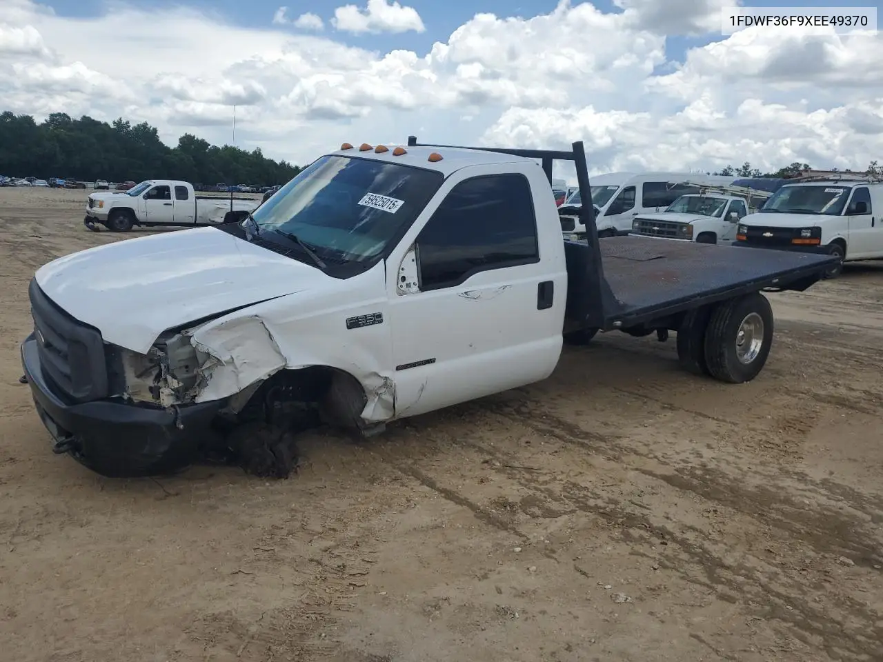 1999 Ford F350 Super Duty VIN: 1FDWF36F9XEE49370 Lot: 59525015