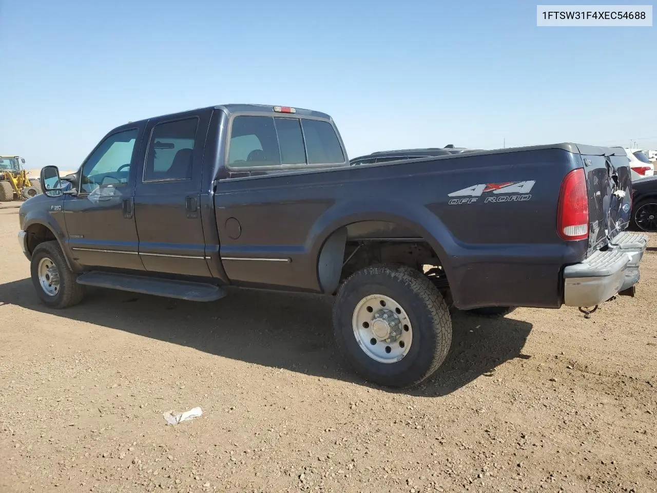 1999 Ford F350 Srw Super Duty VIN: 1FTSW31F4XEC54688 Lot: 62053925