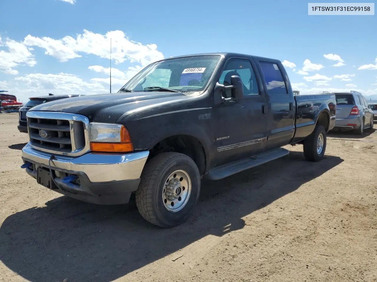 2001 Ford F350 Srw Super Duty VIN: 1FTSW31F31EC99158 Lot: 49968754