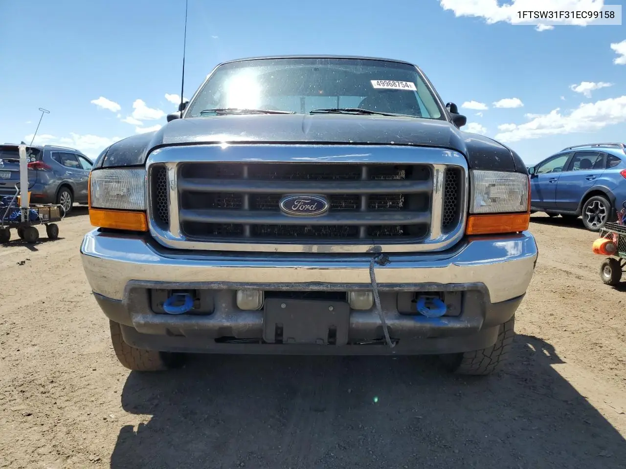 2001 Ford F350 Srw Super Duty VIN: 1FTSW31F31EC99158 Lot: 49968754