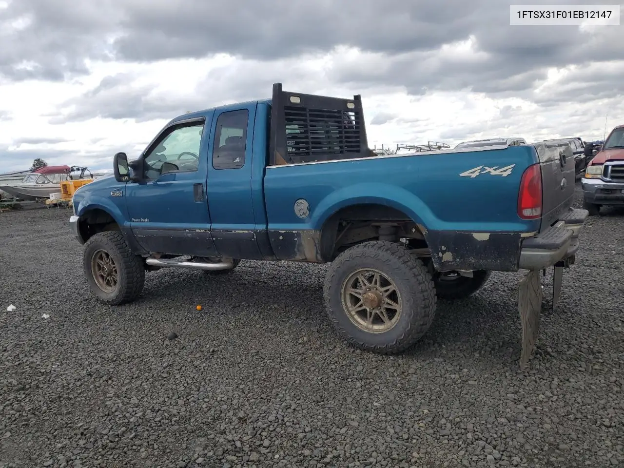 2001 Ford F350 Srw Super Duty VIN: 1FTSX31F01EB12147 Lot: 56803545