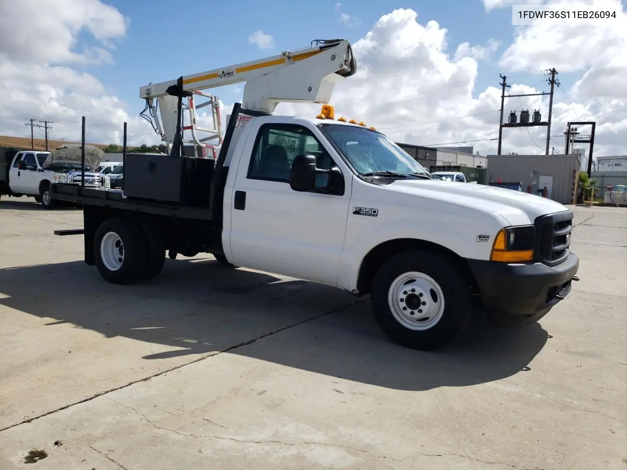 2001 Ford F350 Super Duty VIN: 1FDWF36S11EB26094 Lot: 56852115